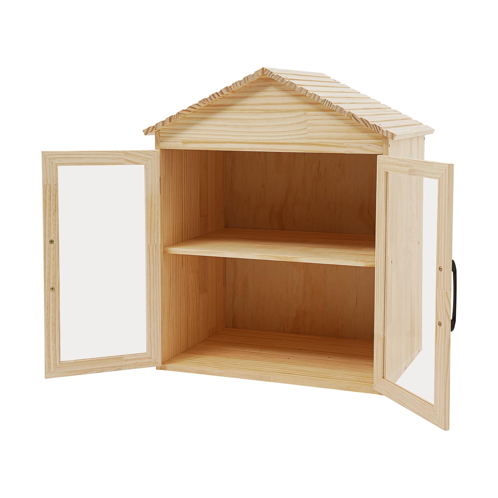 Outdoor Library Book Box, Double Literaturaustauschbox, Bücheraufbewahrung, Kleiner Holz Bücherbox für Heimwerker, Nachbarschaften, Gemeinschaft und Schulen