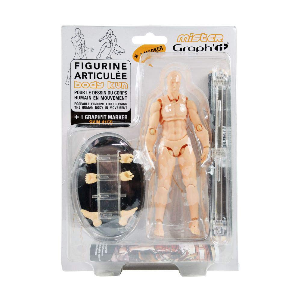 GRAPH'IT Figurine articulée pour Le Dessin - Mister