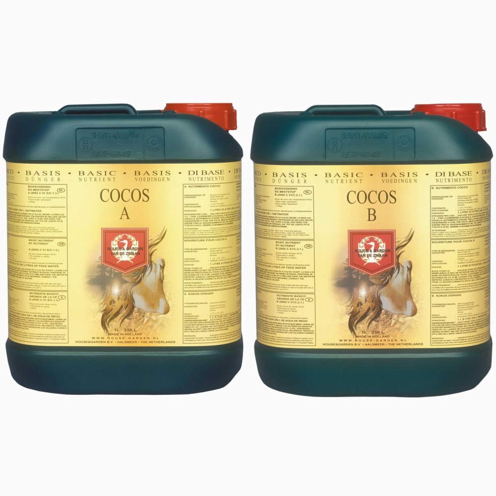 House & Garden CoCo Complete Plant Liquid Nutrient Hydroponics Coir 1 5 10 20L (10L A&B)