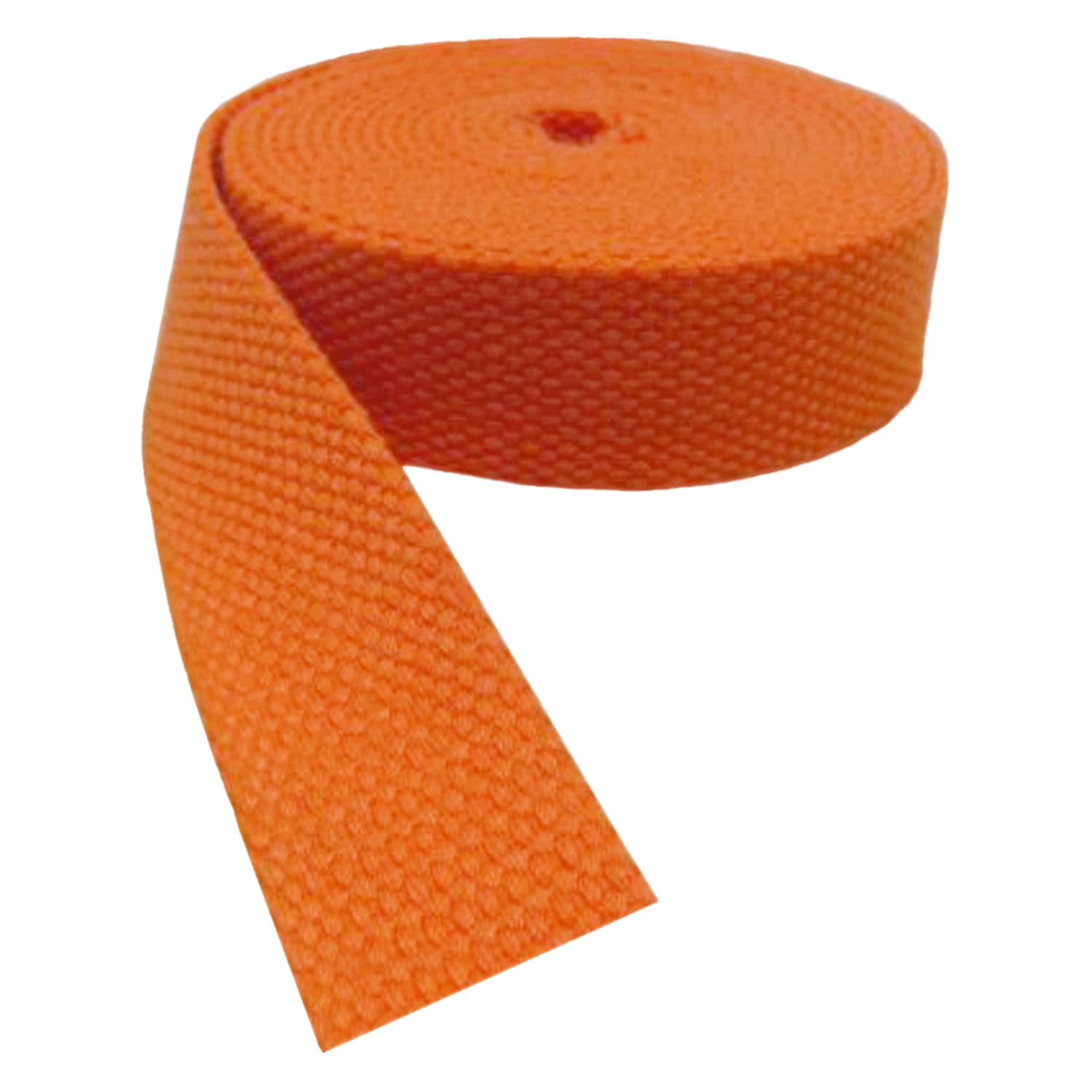 FGJsfhrDTU Webbing, Cotton Multicolor 20-50mm 9 Meters(Oranje,25 mm)