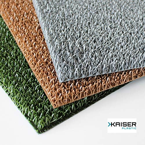 KAISER PLASTIC® Door Mat | perfect Dirt Trapper | indoor and outdoor | size 40 x 60cm | SLATE GREY | Extreme Durable