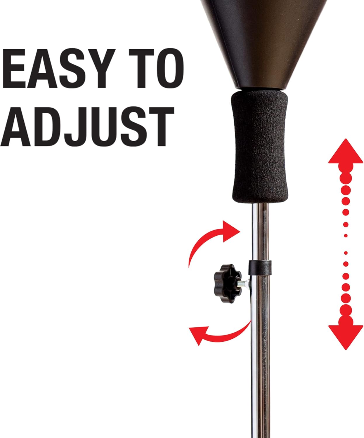 Protocol Punching Bag with Stand - for Adults & Kids - Punching Bag with Stand Plus Boxing Gloves - Adjustable Height Stand - Great for Exercise and Fitness Fun for The Entire Family , Black : Everything Else