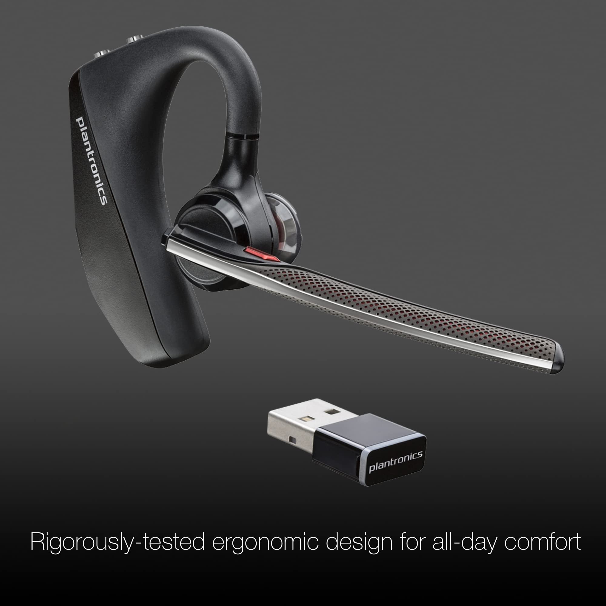 Buy Poly Plantronics Voyager 5200 UC Bluetooth Headset Bundle Wall