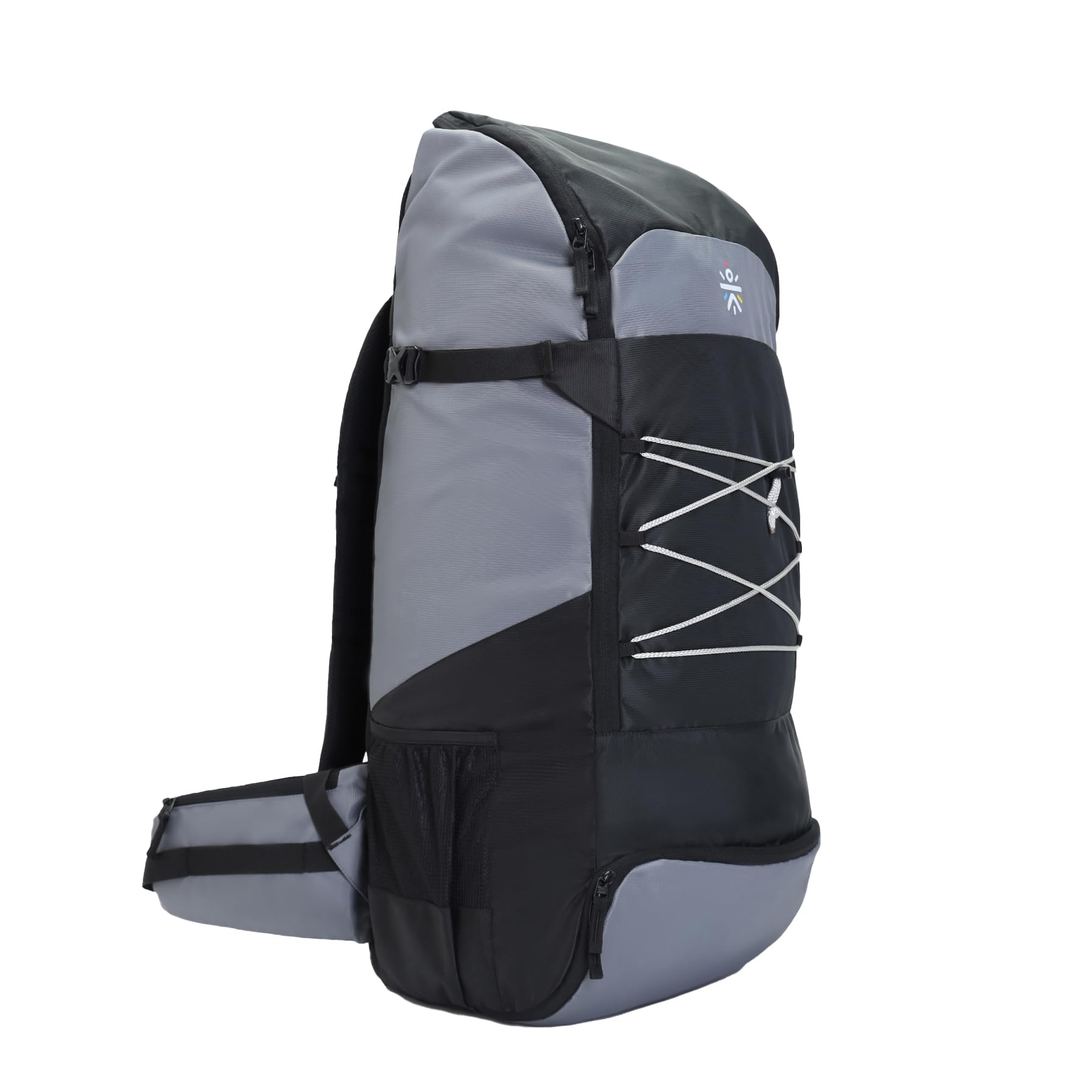 CULTSPORT Cult 65 Litre Travel Backpack | Hiking Trekking Bag | Camping Rucksack with Shoe Compartment | Grey | 1 Year Warranty