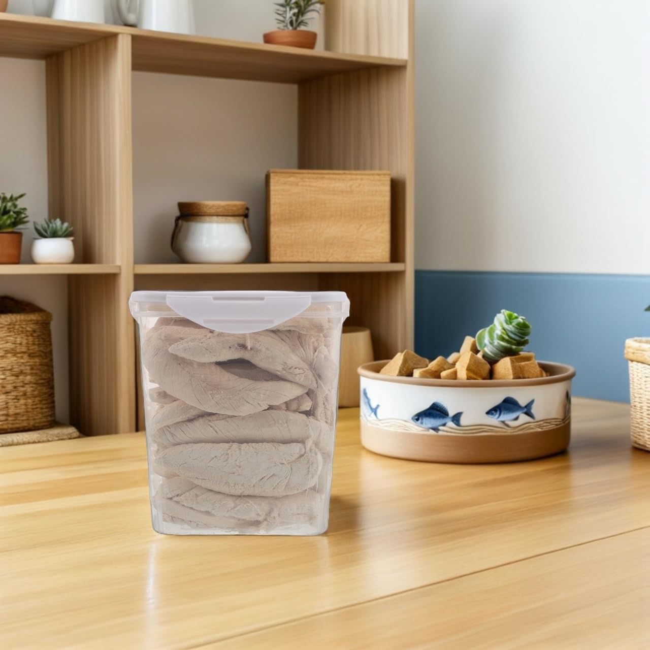 Kichvoe Gefriergetrocknete Katzenleckerlis 500G – Proteinreiche HüHnchen Snacks FüR Zahnpflege Und Kauspaß Magenschonende Leckerlis FüR Kitten Und Katzen Kleine Trockenleckerlis FüR Gesunde ZäHne
