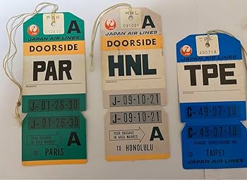希少早い者勝JALチェックドバゲージ用タグコレクション放出 希少早い者勝JALチェックドバゲージ用タグコレクション放出 希少
