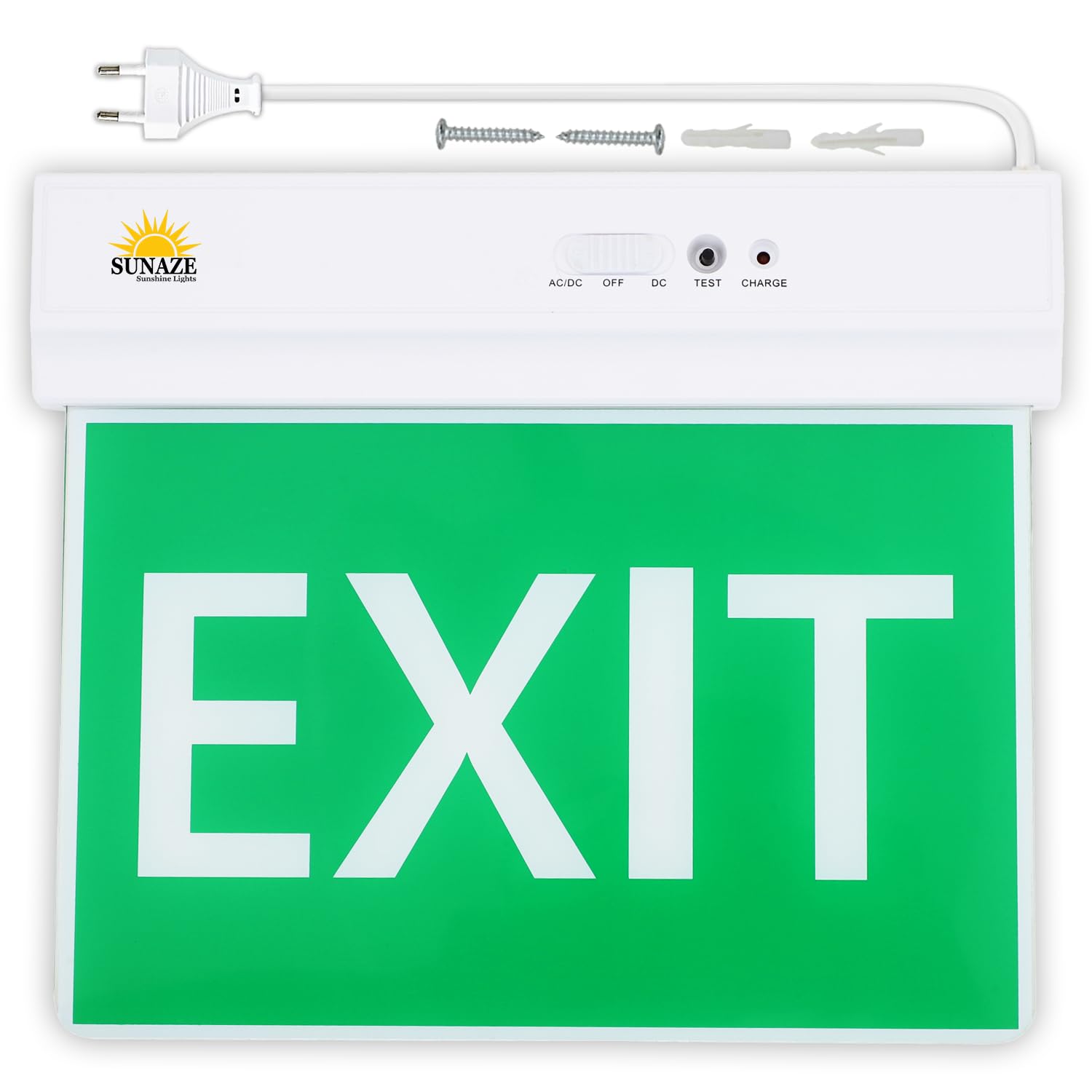 Sunaze Rechargeable Ceiling Mount Emergency LED Exit Indicate Light Sign With Lithium Battery (B0CGNZLVVM) Amazon Price History, Amazon Price Tracker