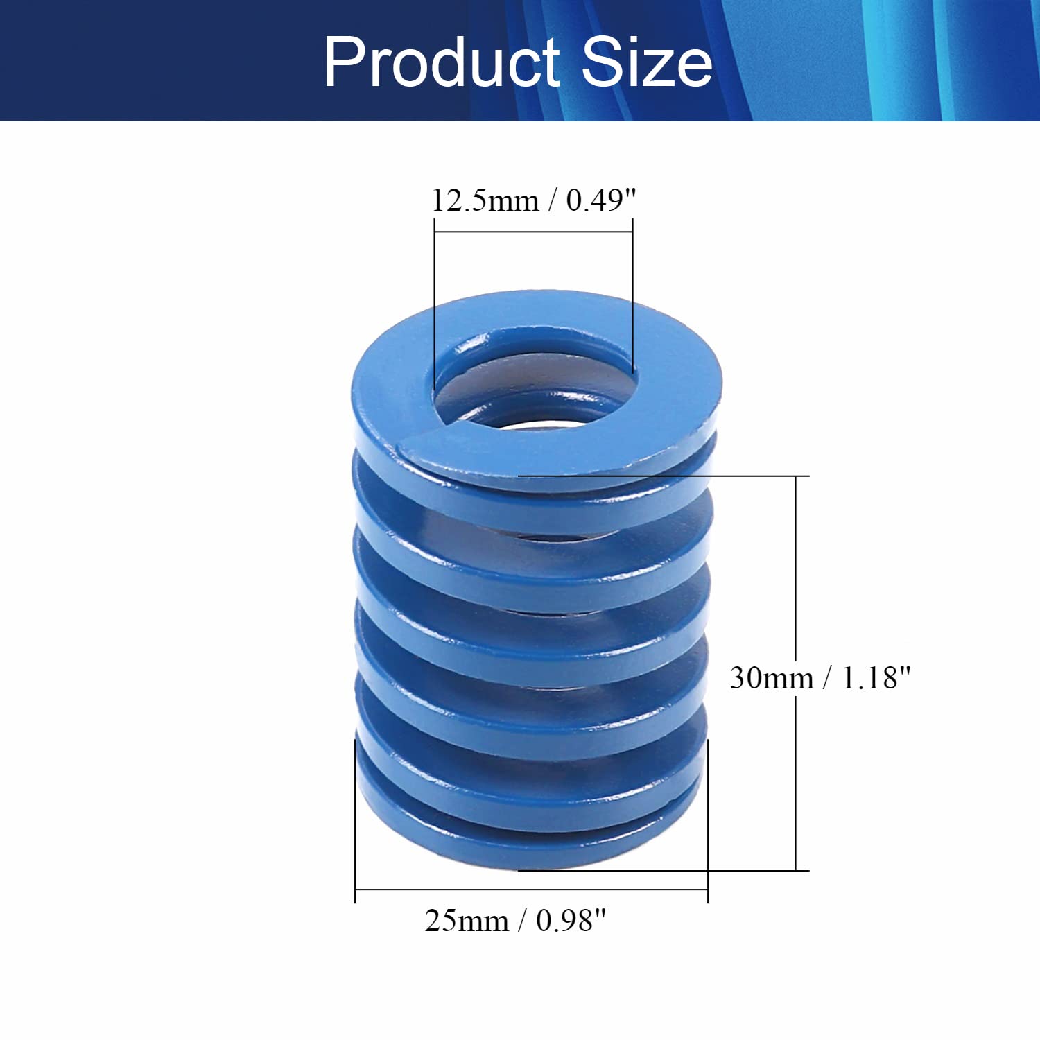 Spring Loaded Assembly Printer Mold Spring Mechanical Juvielich Compression Die Spring - 30mm Lighter ...