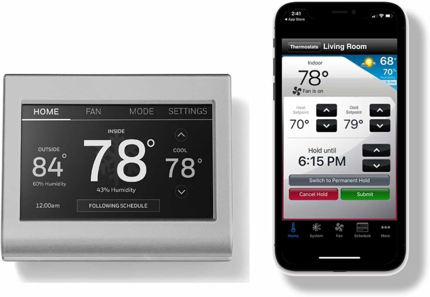 for H0neywell Home RTH9585WF Smart Thermostat, Wi-Fi, 7-Day Programmable, Color Display for H0neywell Home RTH9585WF Smart Thermostat, Wi-Fi, 7-Day Programmable, Color Display