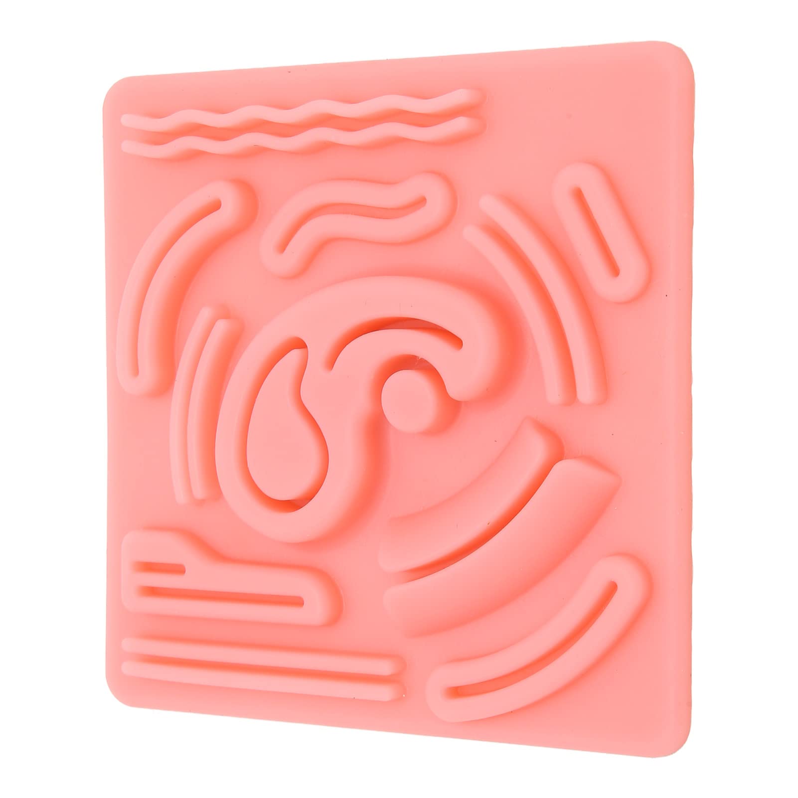 Silikonowa Podkładka do Symulacji Szwów Laparoskopowych 3D Podkładka do Szwów Laparoskopowych z Wstępnie Naciętymi Ranami do Wiązania, Szycia i Wycinania ćwiczeń Tkankowych