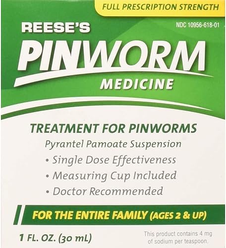 Reese's Pinworm Medicina 1 oz (paquete de 2)