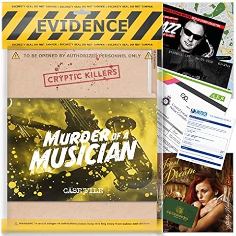 Cryptic Killers Cold Case Murder Mystery Game Cover
