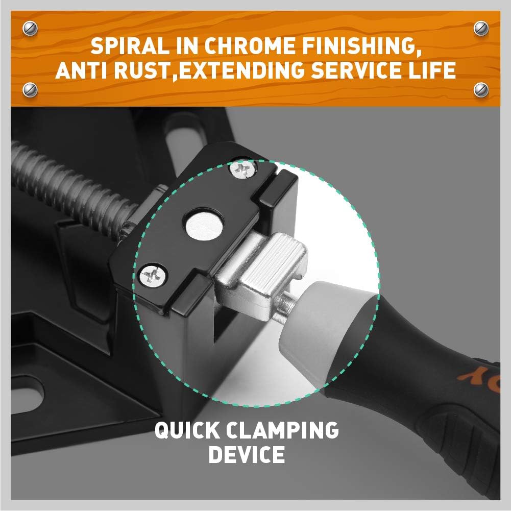 Up To 50% OFF HORUSDY 90° Quick Right Angle Clamps/Corner Clamp tools for Carpenter, Welding, Wood-working, Engineering, Photo Framing - Tool Gift for Men