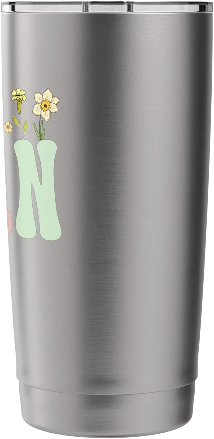 Gran Gifts Women Wildflower Floral Design Gran Stainless Steel Insulated Tumbler - Image 2