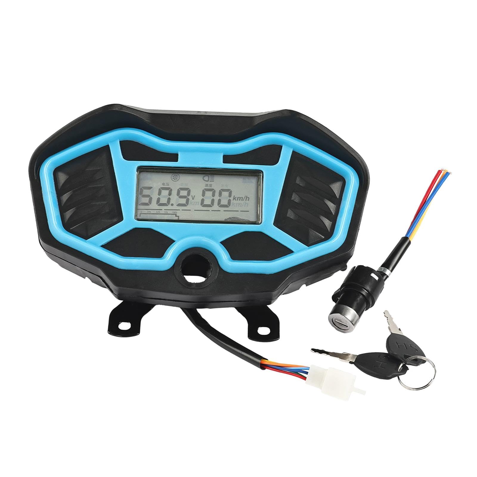 ZOOMELLA 48-72V Electric Tricycle Dashboard Accurate Dustproof Spare Part Speedometer|Other Instruments & Gauges| Motors-image-33
