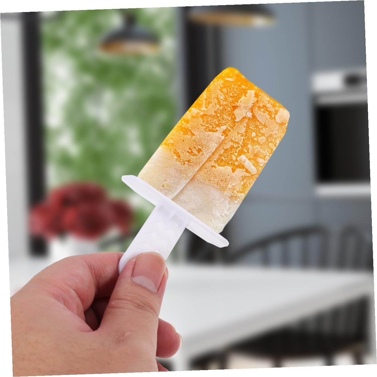 Mikinona Moule à Glace en Silicone, 12 Cavités, pour Jus de Fruits et Crème Glacée, Usage Maison et Bar, Été, Lot 1 Set