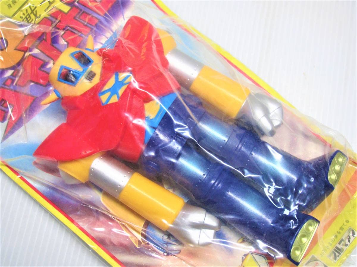 希少☆当時物 ブルマァク UFO戦士 ダイアポロン スタンダード ソフビ 人形 17.7cm程 昭和 レトロ フィギュア 値下希少！昭和当時物 ブルマァク ゼンマイ歩行 UFO戦士ダイアポロン