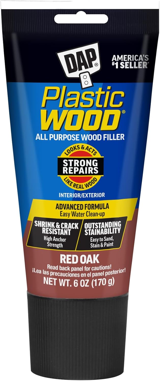 DAP 583 Series 00583 6oz Red Oak Latex Plastic Wood