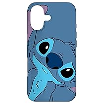 Custodia per iPhone 17 Disney Lilo and Stitch Cute Stitch Face Slate Gray