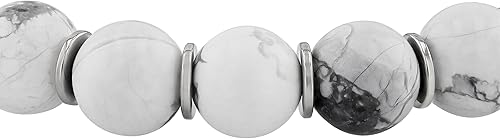 Miniatura 4 de STEEL NATION JEWELRY Pulseras de cuentas Bolo de acero inoxidable para hombre, ajustables, hipoalergénicas, a elección de estilos y tamaños de color