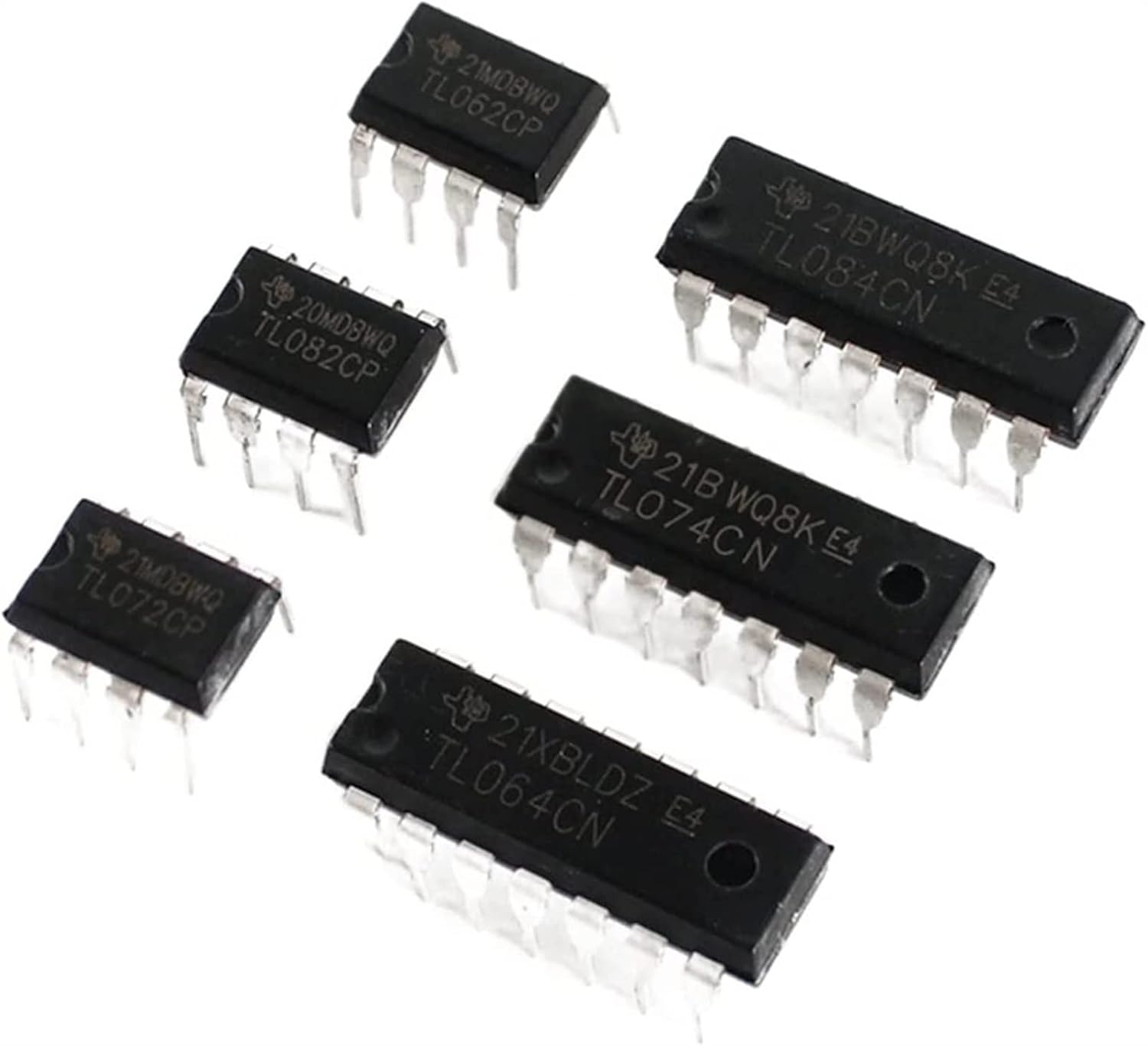 Amazon.com: gande IC Kits 3 0PCs TL062 TL064 TL072 TL074 TL082 TL084 6 ...