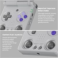 Vista 4 de RG34XXSP Retro Handheld Game Console RG34XX SP Retro Gaming Console with 64G Preloaded 5000+ Games,3300 mAh Battey, Portable Pocket Arcade Support