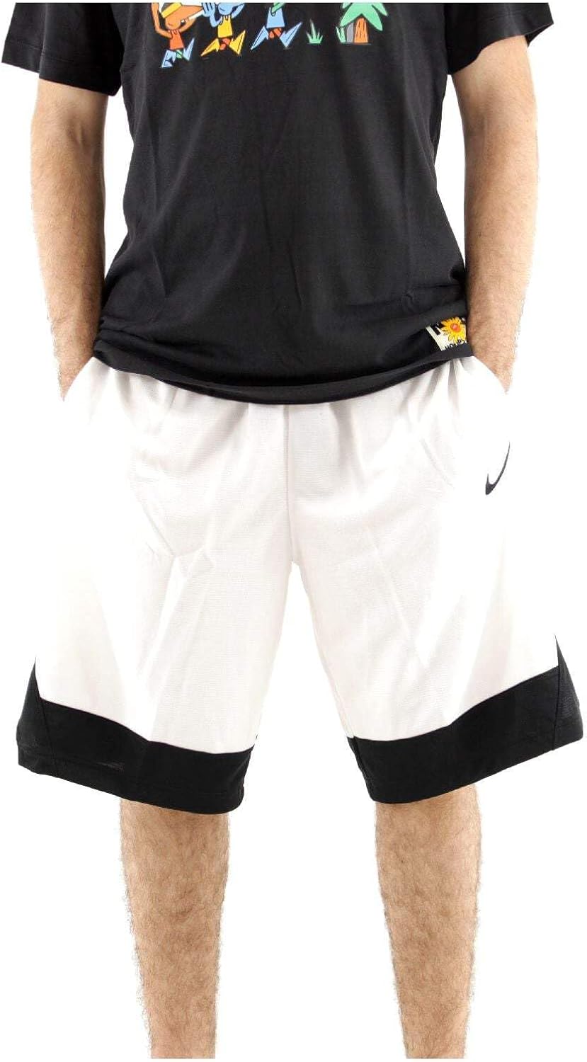 Nike Men's Dri-FIT Icon Basketball Shorts White/Black Medium