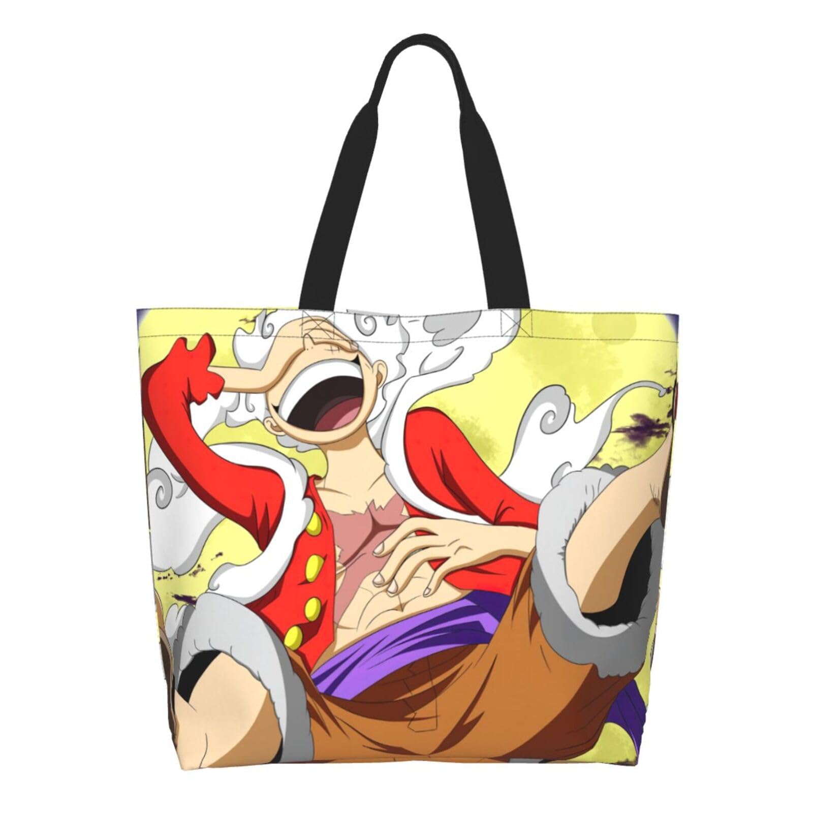 ONE PIECE麦わらストア限定 刺繍トートバッグ ギア5ニカ ルフィ