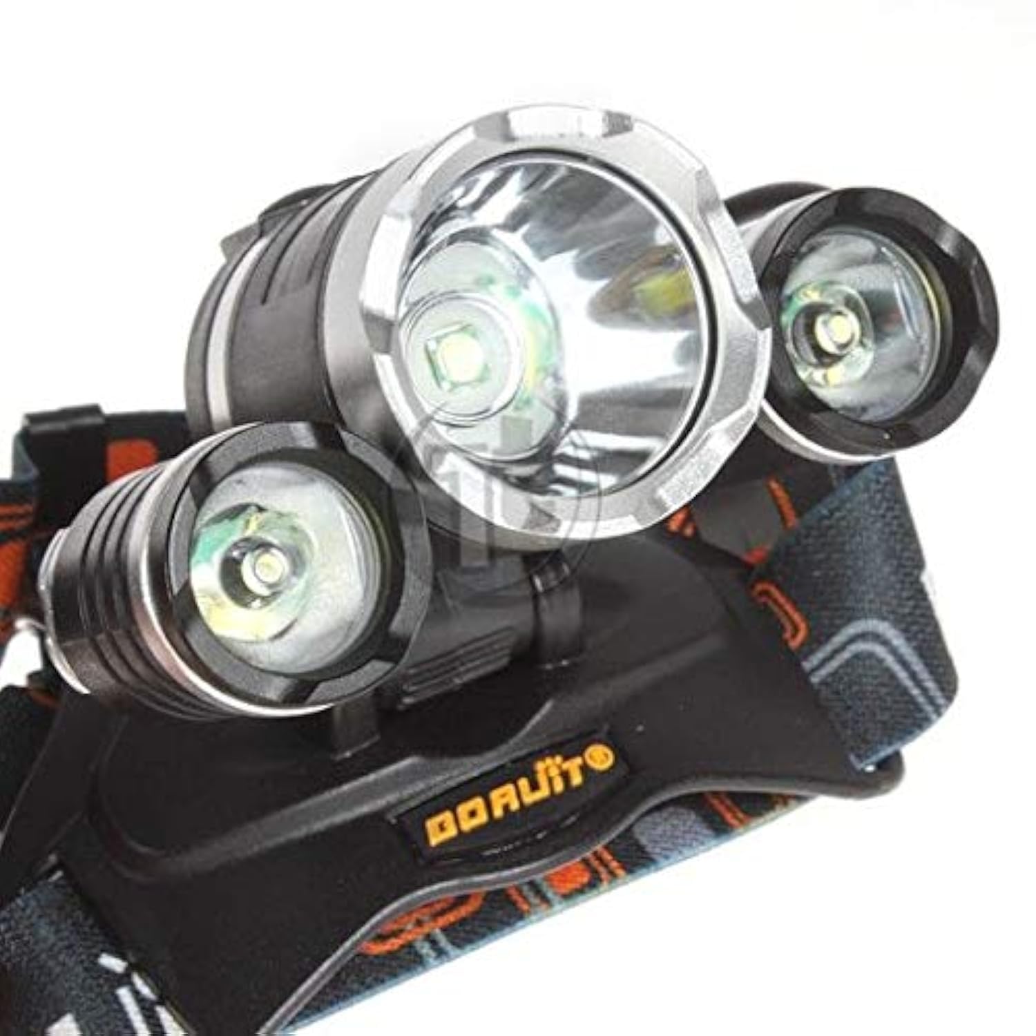 TOPHAVEN Rechargeable Headlamp, Bright Waterproof LED Headlight Flashlight Torch with 3×T6 Lampwick for Reading Outdoor Running Camping Fishing Walking Hunting Hiking (Black) (B085B2MJVW) Amazon Price History, Amazon Price Tracker