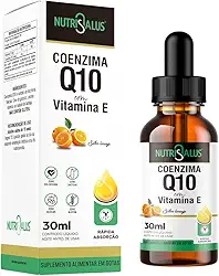 Coenzma Q10 + Vitamina E Gotas 30 ML Sabor Laranja Nutrisalus