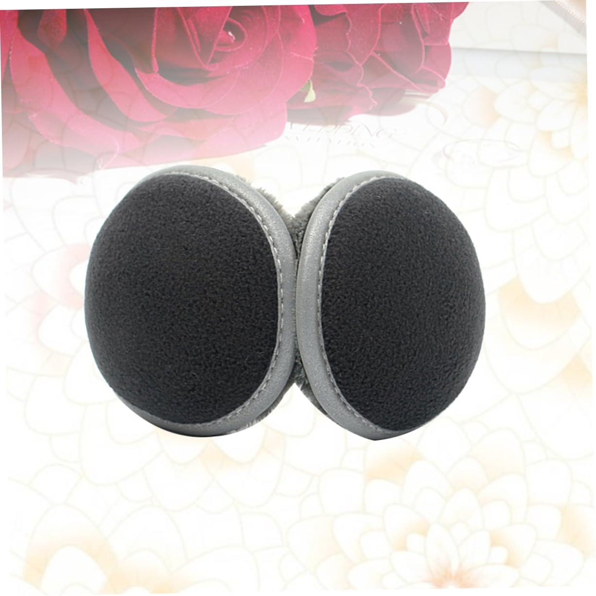 3piezas Orejeras Plegables Unisex De y Acolchadas Calentadores De Oídos Para Invierno Earmuffs Para Hombres y Mujeres Negro