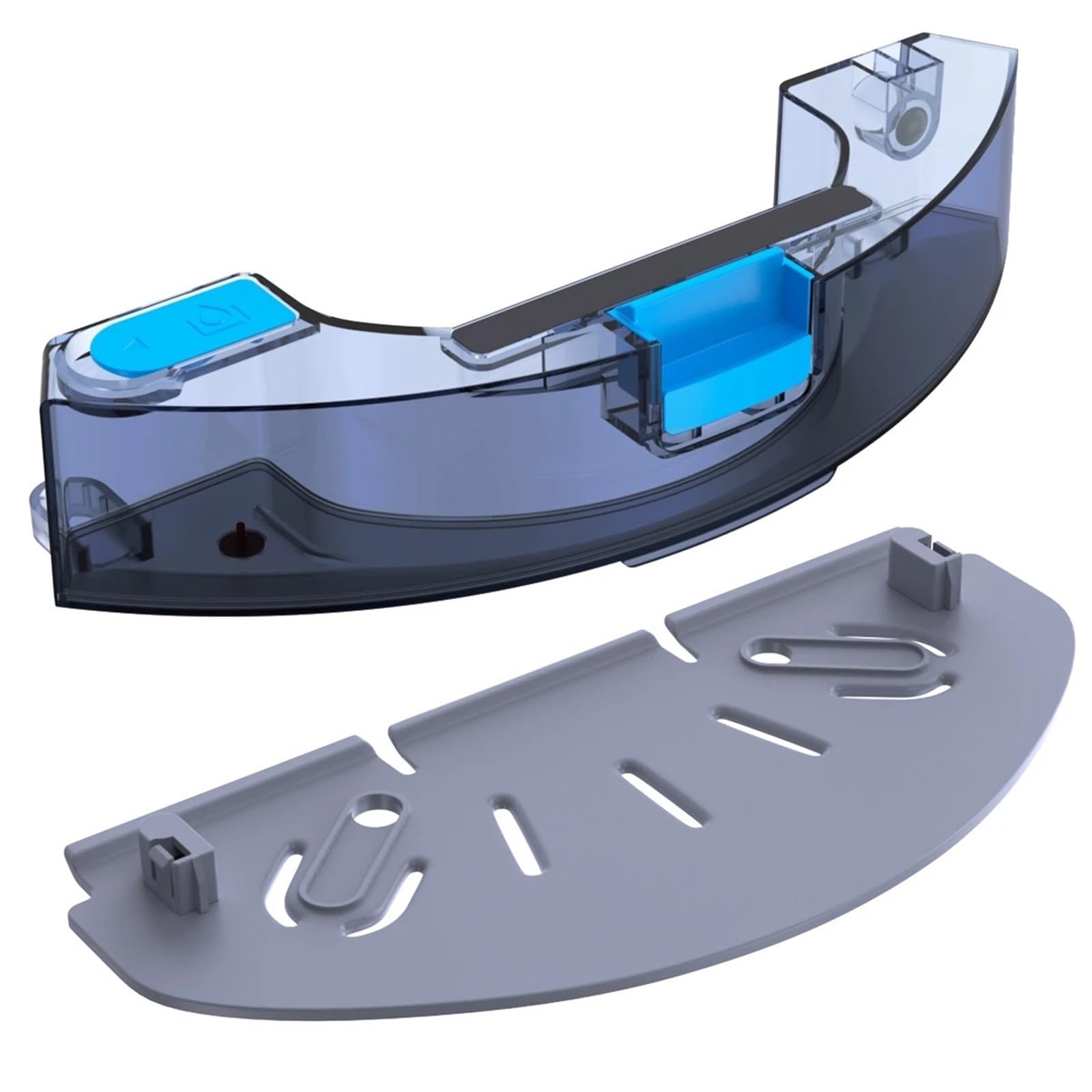 YHNNH Robot Vacuum Cleaner Water Tank and Mop Holder, Compatible with Laresar Evol3 and Evol3s, Compatible with Honiture G20 and G20 Pro, Dust Collector for Robot Vacuum Cleaner(Tank and Holder)
