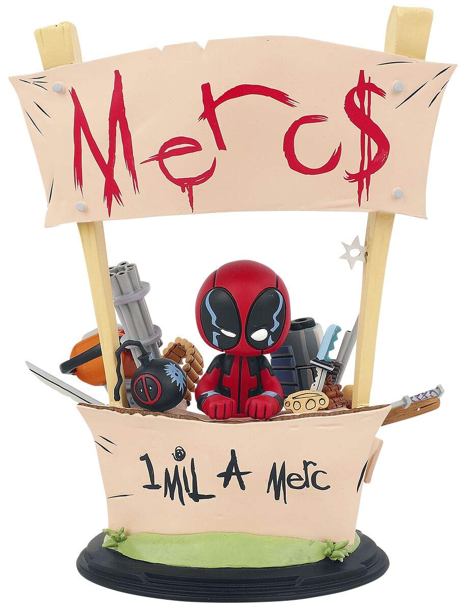 MARVEL Estatua Deadpool Mercenario En Alquiler 20Cm