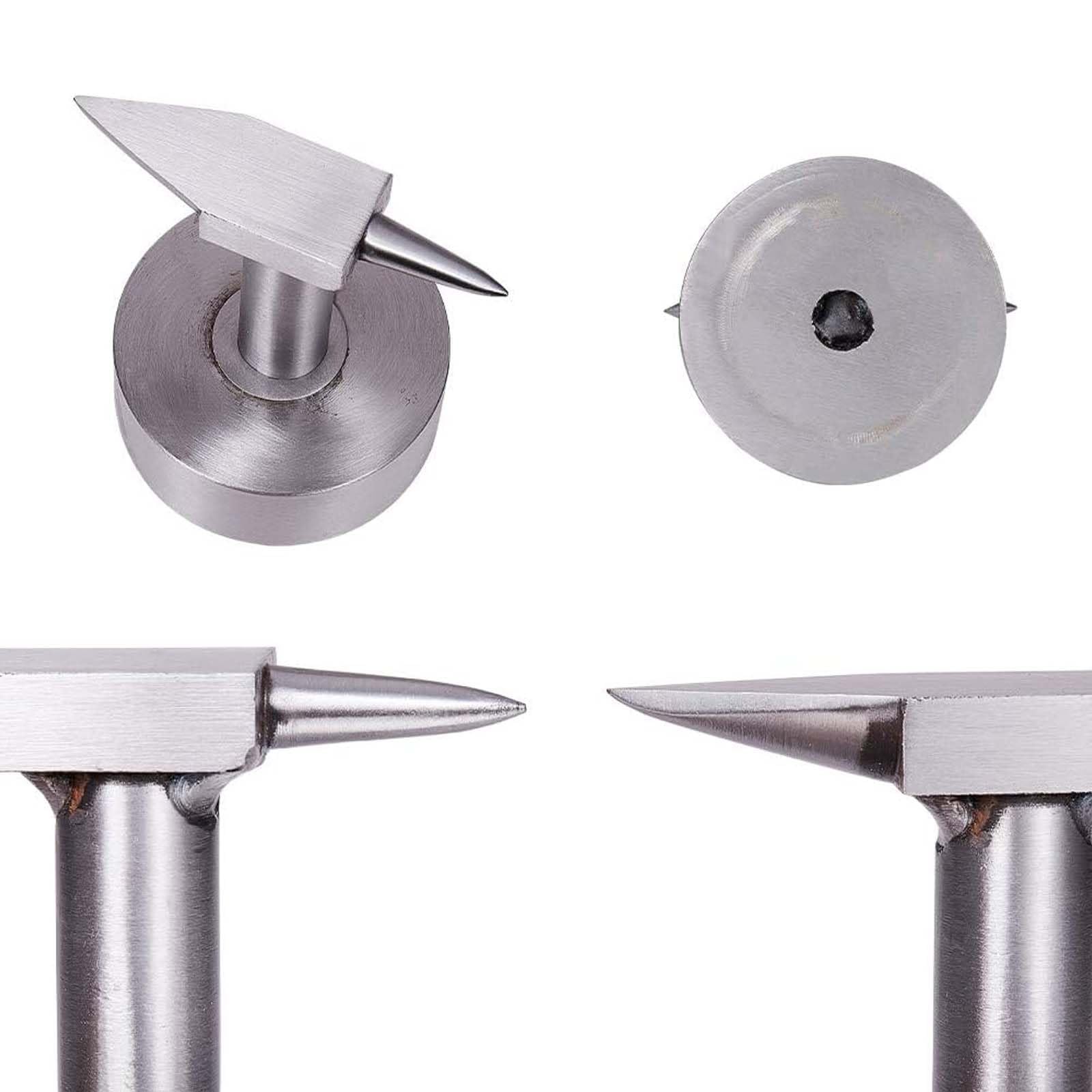 Professionelle Schmuckherstellung Werkzeuge Schmuck Verarbeitung Bank Mini Double Horn Amboss Kleine Geschmiedete Stahl Amboss Hammering Tools