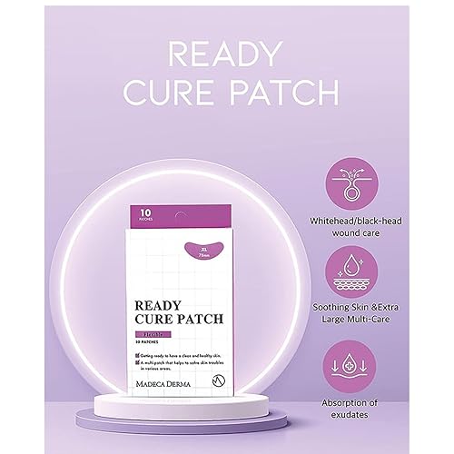 Miniatura 3 de Madeca DERMA Ready Cure Patch Flexible  Parches hidrocoloides XL para cobertura de área grande, perfecto para acné, zits, manchas, cuidado de
