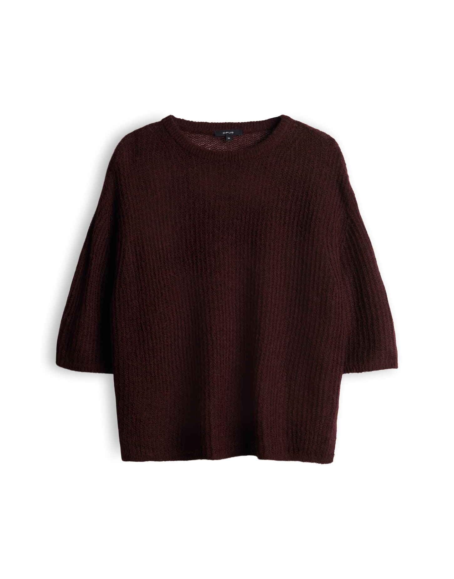 OPUS Damen Pullover | Strickpullover aus hochwertigem Wollmix Regular Fit