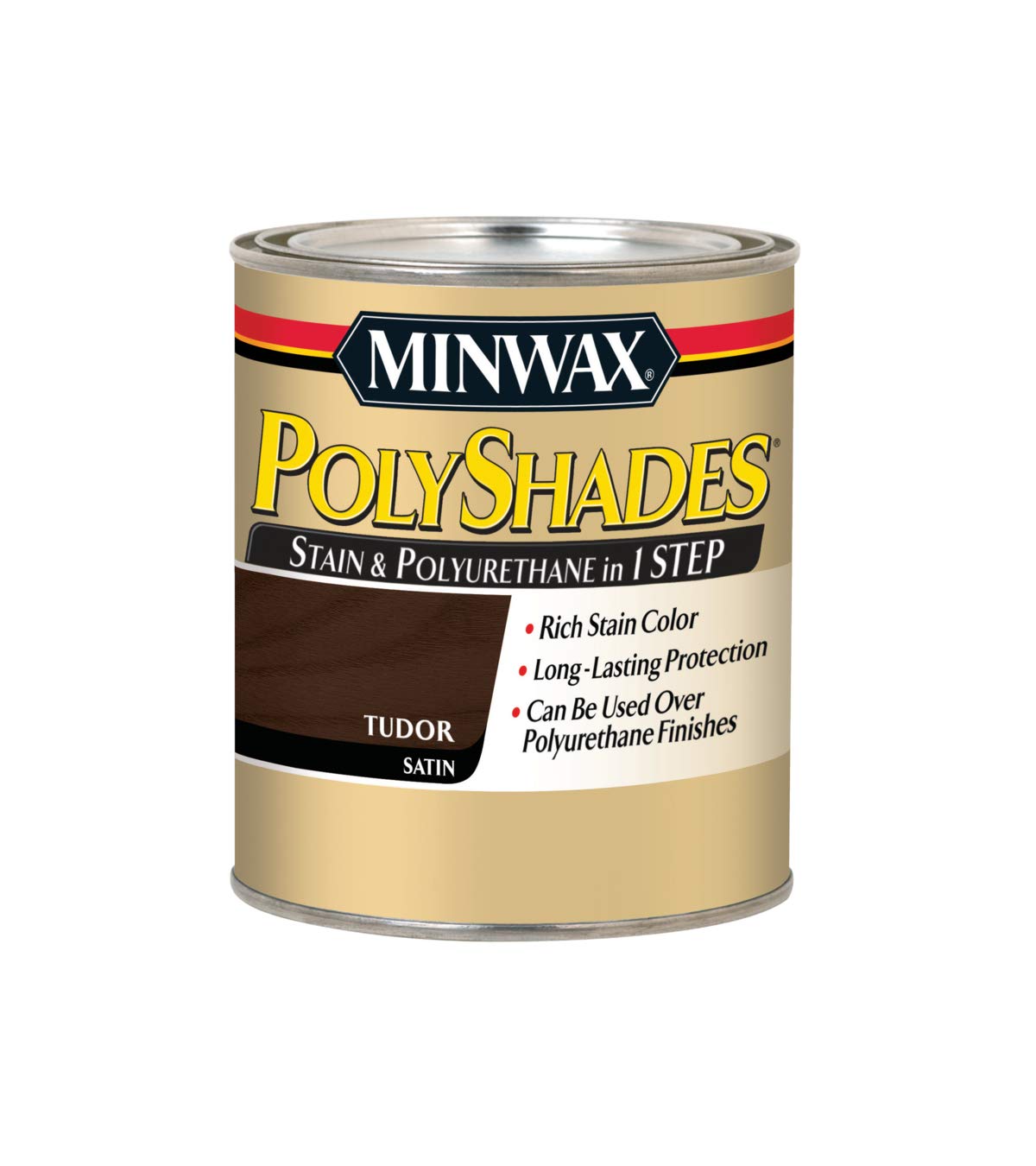 Buy Minwax PolyShades Wood Stain + Polyurethane Finish Quart, Tudor