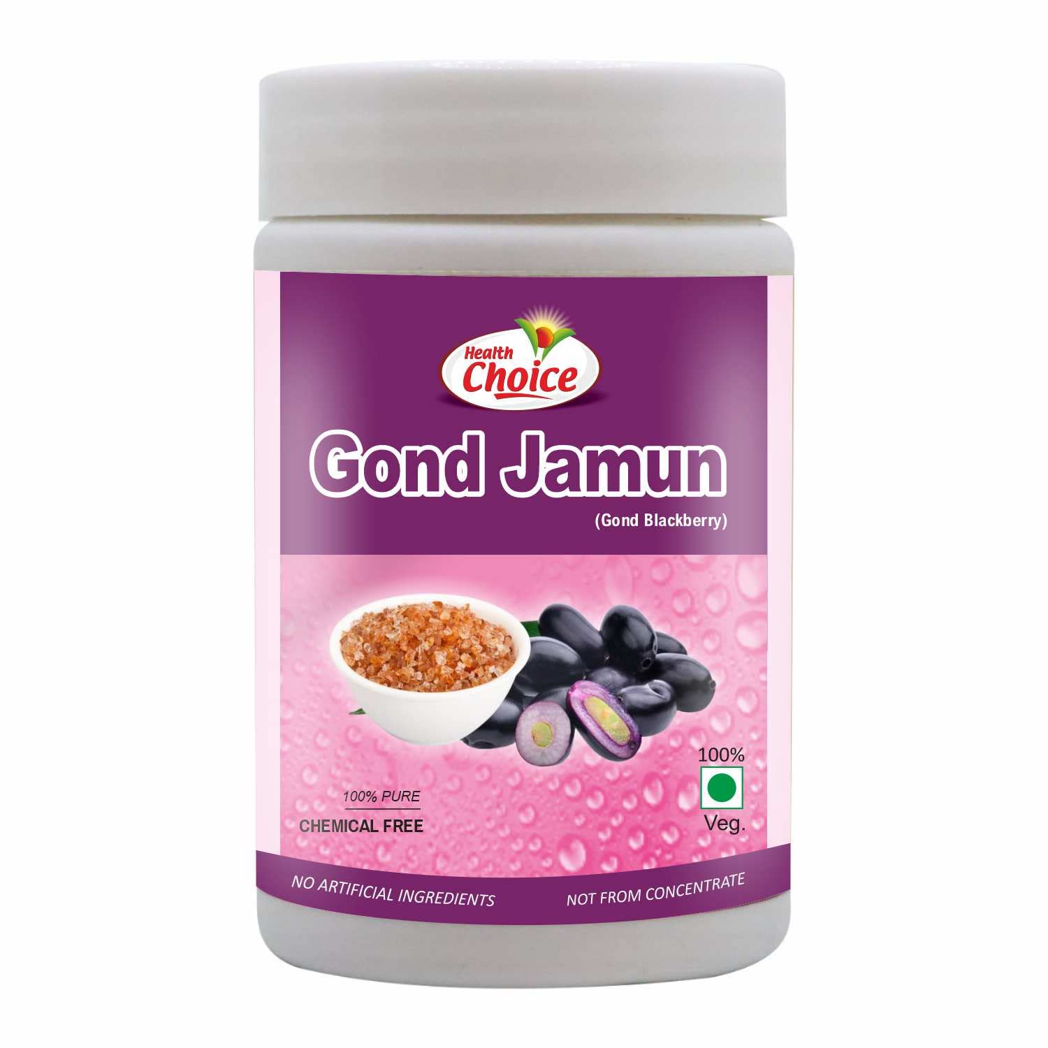 Health Choice Gond Jamun (Indian Black Berry Gum) | 120g (Pack of 1) | 100% Pure & Natural Ayurvedic Gond (B0BMTPZRC5) Amazon Price History, Amazon Price Tracker