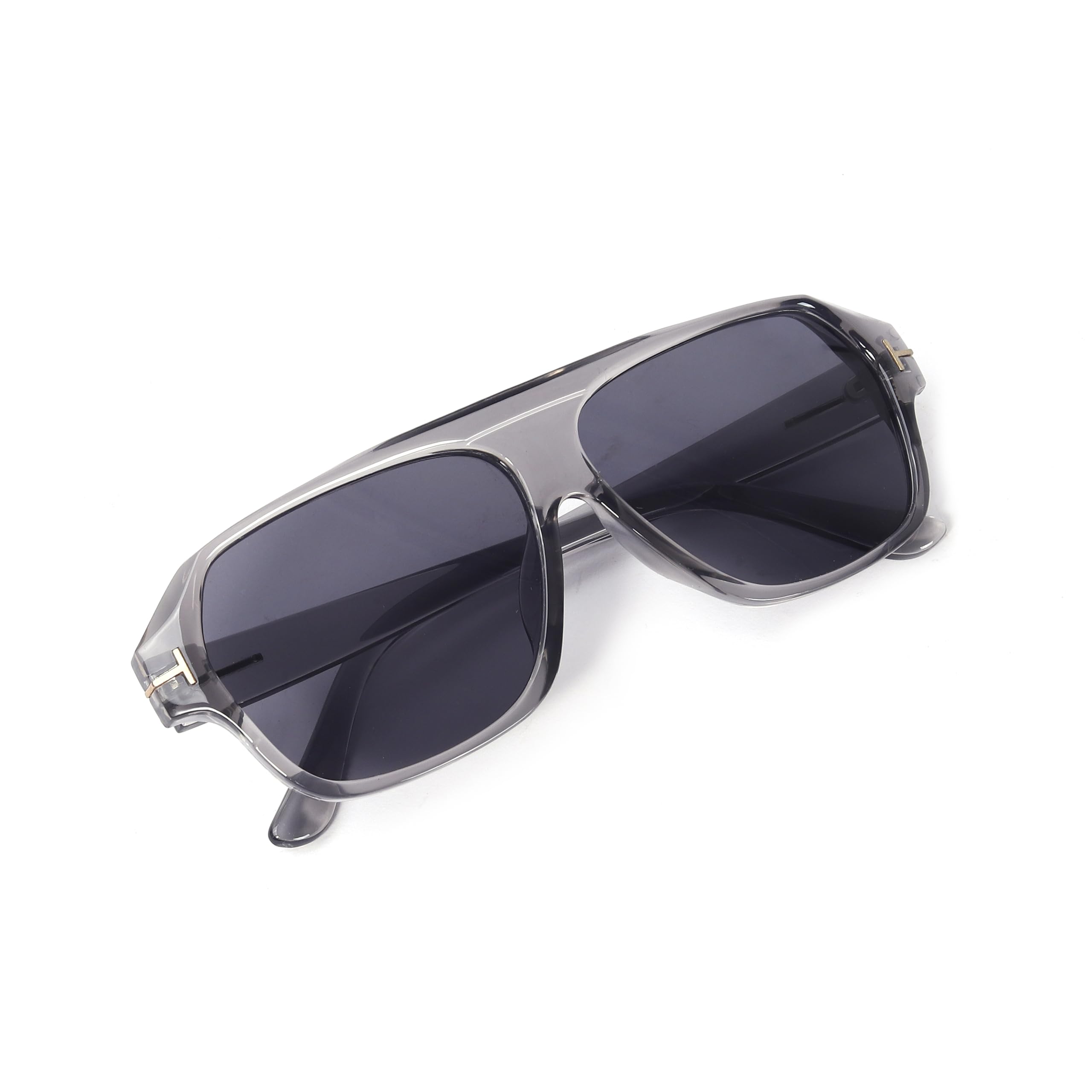 Square Stylish Men Sunglass For Heavy Face Broad Shape | Which Is Look more Become A Trendy Shape |Fashion Accessories | 100% UV Protection.