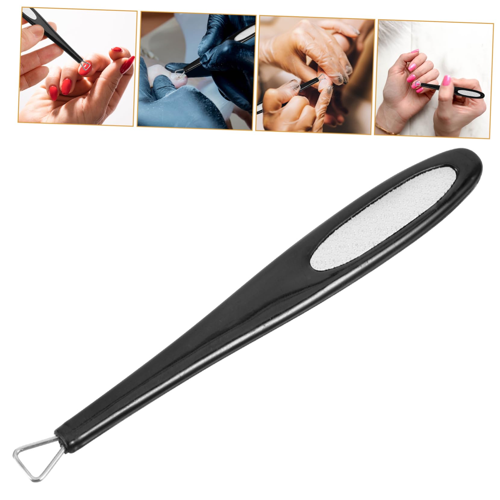 minkissy Multi-function Nail Tools Cuticle Pusher Remover and Scraper Professional Gel Nail Polish Removal Kit