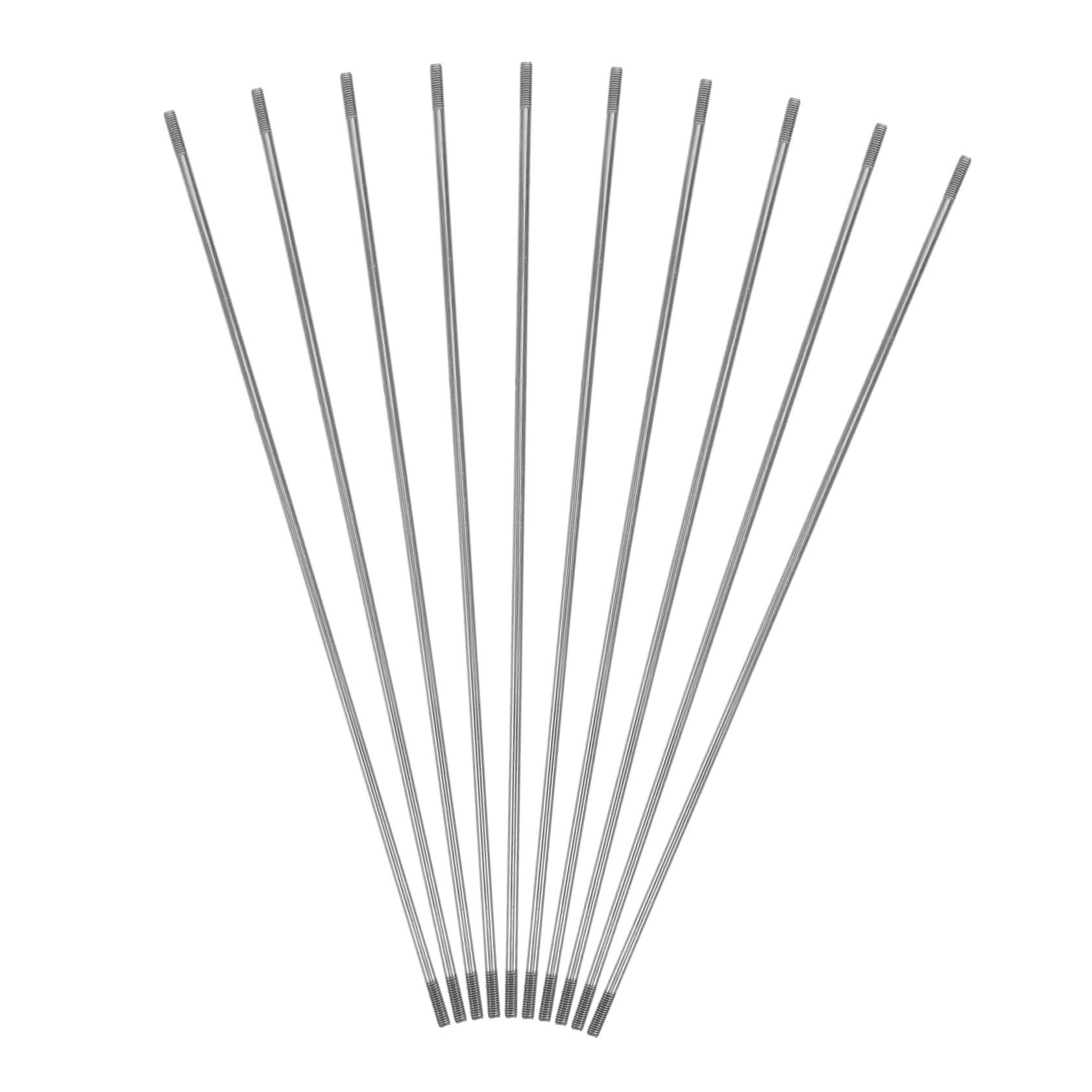 TOYANDONA Metal Boat Model Pushrod Double-Head Threaded Rod Ball Head Linkage for Boat Parts