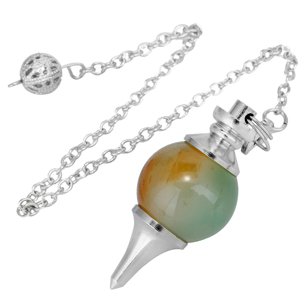 Rockcloud Stone Pendulum Dowsing Divitation Reiki Crystal Healing