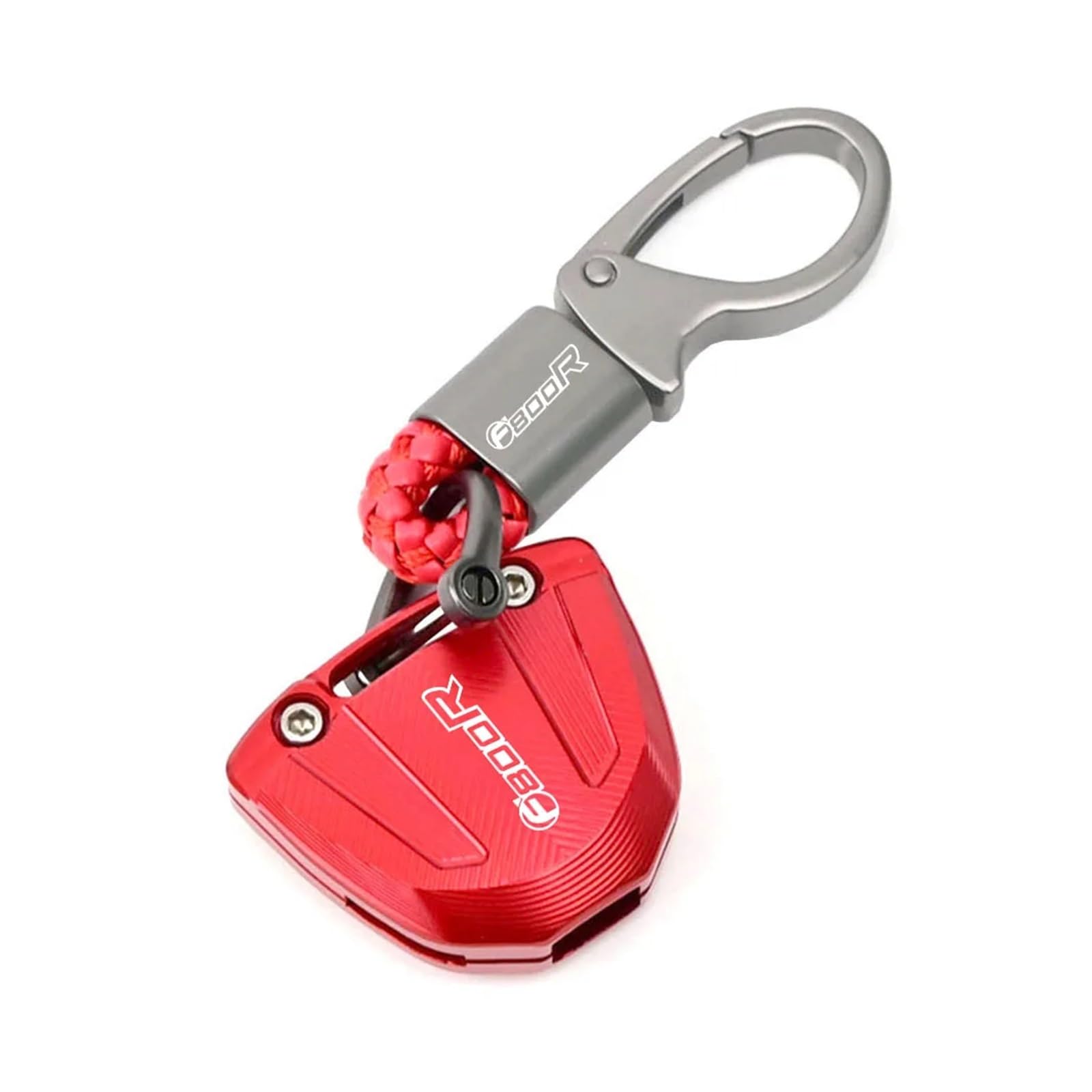 Etui ochronne na kluczyk motocyklowy do F800R F 800R akcesoria motocyklowe CNC osłona kluczyka obudowa ochronna brelok do kluczy (1 zestaw B103 czerwony)