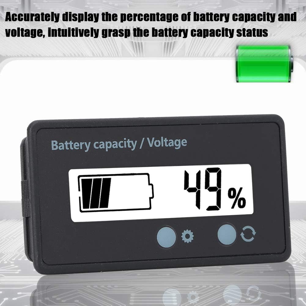 Cuifati Battery Monitor showing accurate percentage and voltage