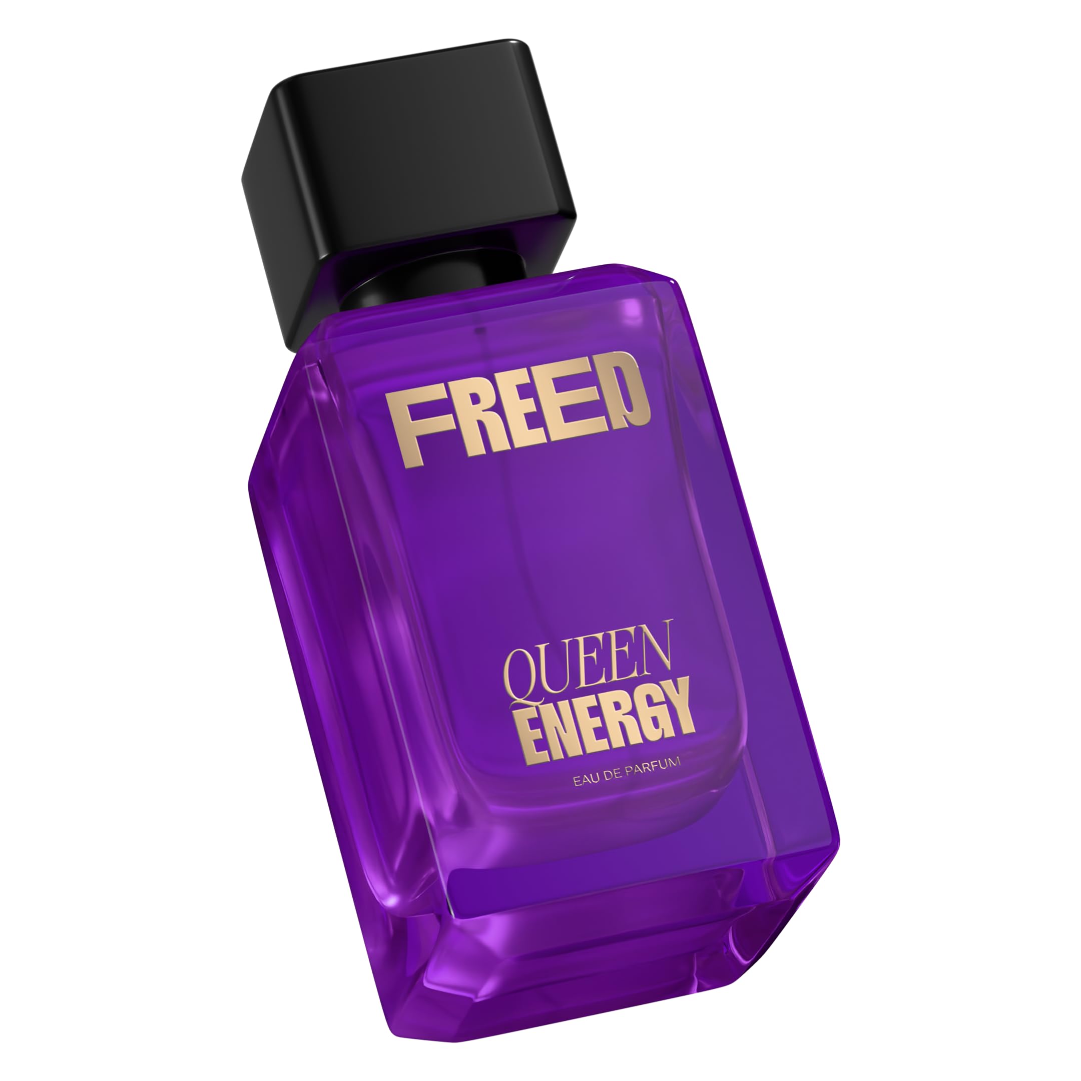 FREED Queen Energy EDP Perfume For Women, 80ml, Patchouli, Earthy Cedarwood, Vanilla, Intense & Long Lasting Woody Liquid Eau De Parfum