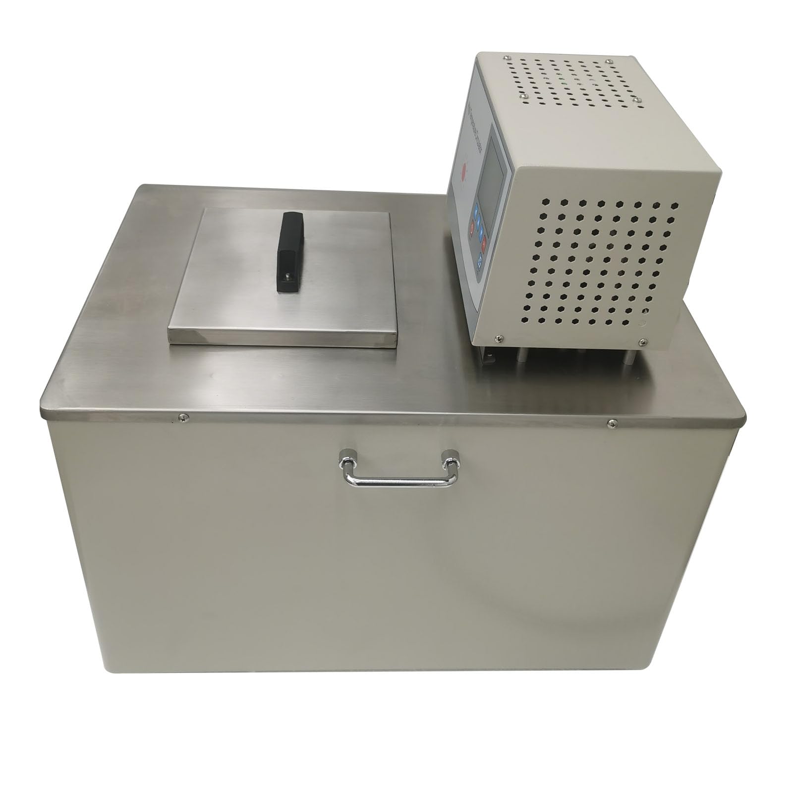 TECHTONGDA Laboratory Circulator Pump Heater Thermostatic Bath Digital Thermostatic Water Bath 50L Capacity Oil Bath Recirculating 220V Temp - 300? High Temperature Ciculator Bath Heating Circulator