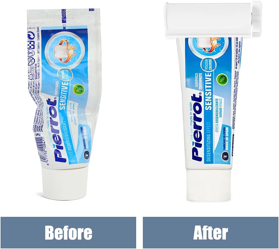 LoveInUsa Rolling Toothpaste Squeezer，6pcs Toothpaste Tube Roller Hanger Dispenser for Bathroom : Home & Kitchen