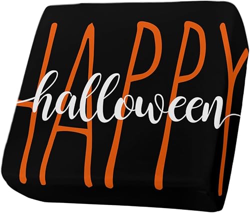 Wowouhiya Fundas de cojĂn para sofá con diseño de feliz Halloween, funda elástica para sofá con parte inferior elástica, fundas de sofá color Wowouhiya Fundas de cojĂn para sofá con diseño de feliz Halloween, funda elástica para sofá con parte inferior elástica, fundas de sofá color