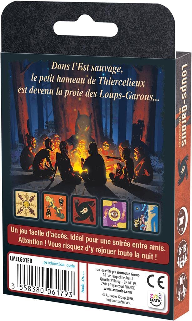 Blumie Shop : Set "Werewolves of Thiercelieux" + Le Village Extension + 1 Bottle Opener, Base Game + the Village, 12 cm x 19 cm x 2 cm - Image 3