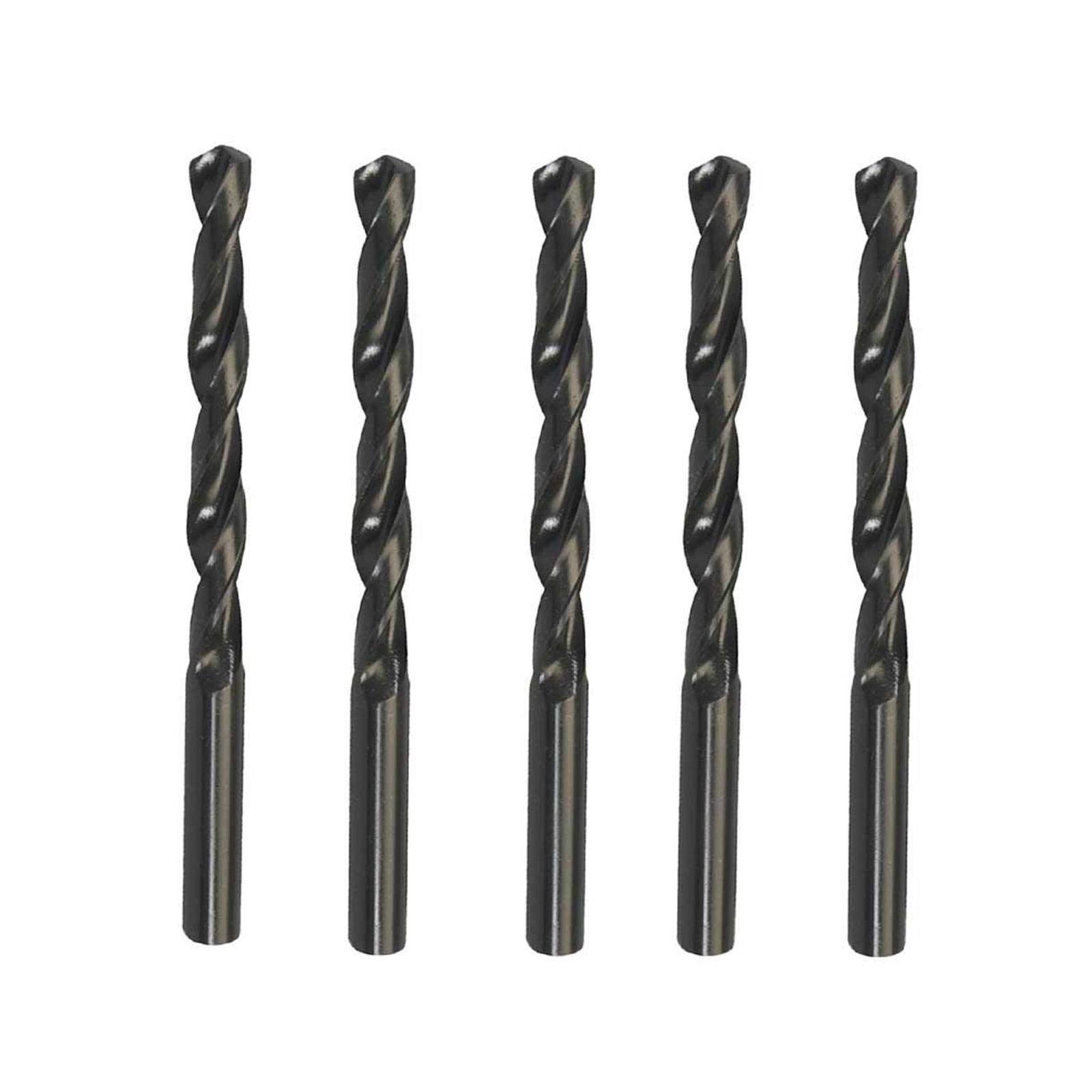 Dapetz ® 10Pcs x 11mm HSS Jobber Drill Bits, Black Twist Drill Bits for Stainless Steel Copper Aluminium Alloy Metal, Wood and Plastics DIN338